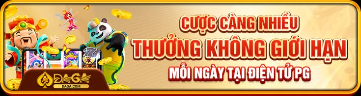 Cược càng nhiều thưởng không giới hạn mỗi ngày